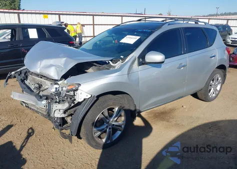 2010 Nissan Murano Le z USA, uszkodzony, nr VIN JN8AZ1MW7AW133078